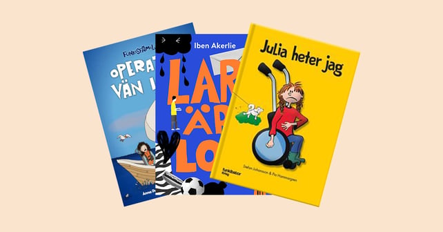 Barnböcker om olika funktionsnedsättningar
